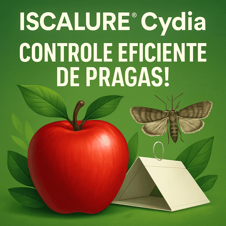 ISCALURE Cydia: Solução Eficaz para o Monitoramento da Carpocapsa