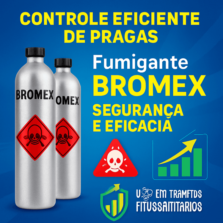 BROMEX: Fumigante de Alta Eficácia no Controle de Pragas