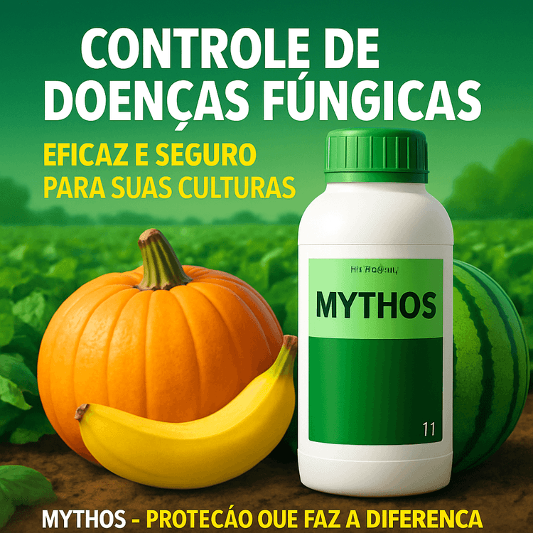 MYTHOS: Eficácia e Segurança no Controle de Fungos em Culturas Agrícolas
