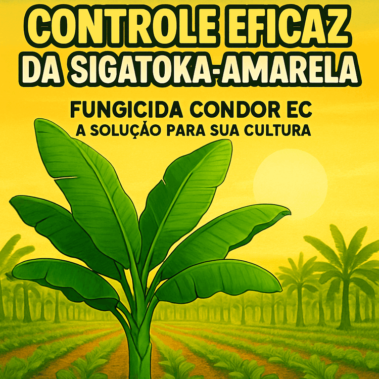 Controle de Doenças na Cultura da Banana: Uso do Fungicida Condor EC