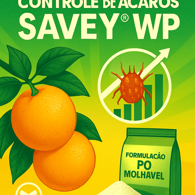 Controle Eficiente de Ácaros em Citros: A Importância do Savey® WP