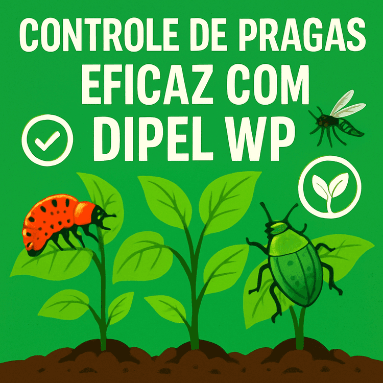 Dipel WP: O Inseticida Eficiente para o Controle de Lagartas