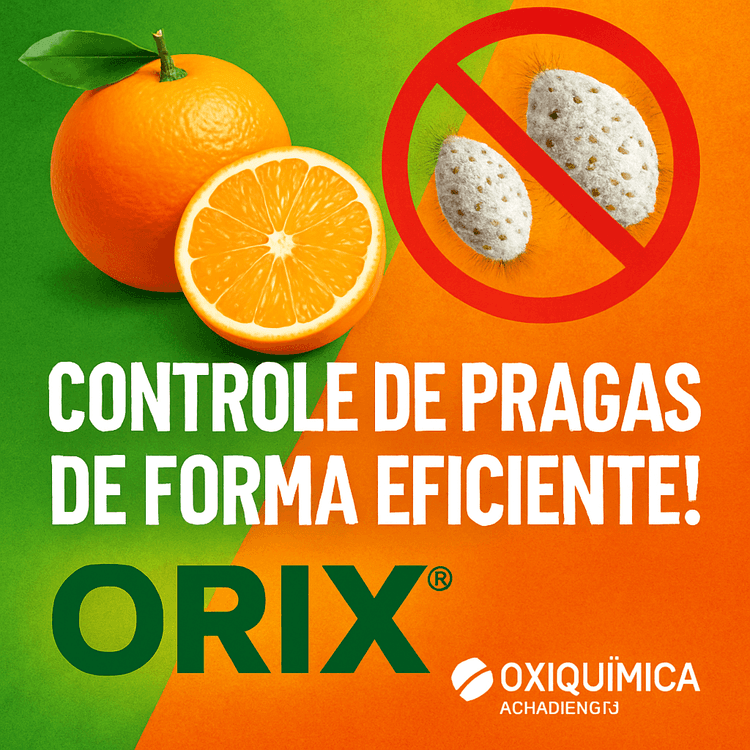 Controle Eficiente de Pragas na Citricultura com ORIX: Um Guia Completo
