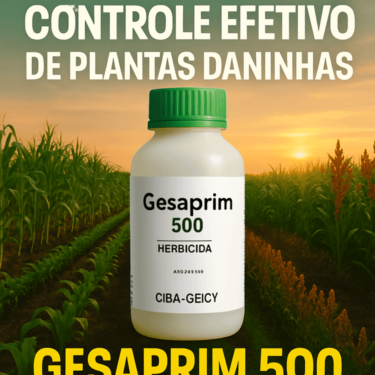 Gesaprim 500 Ciba-Geigy: Guia Completo do Herbicida Seletivo para Milho, Cana-de-Açúcar e Sorgo