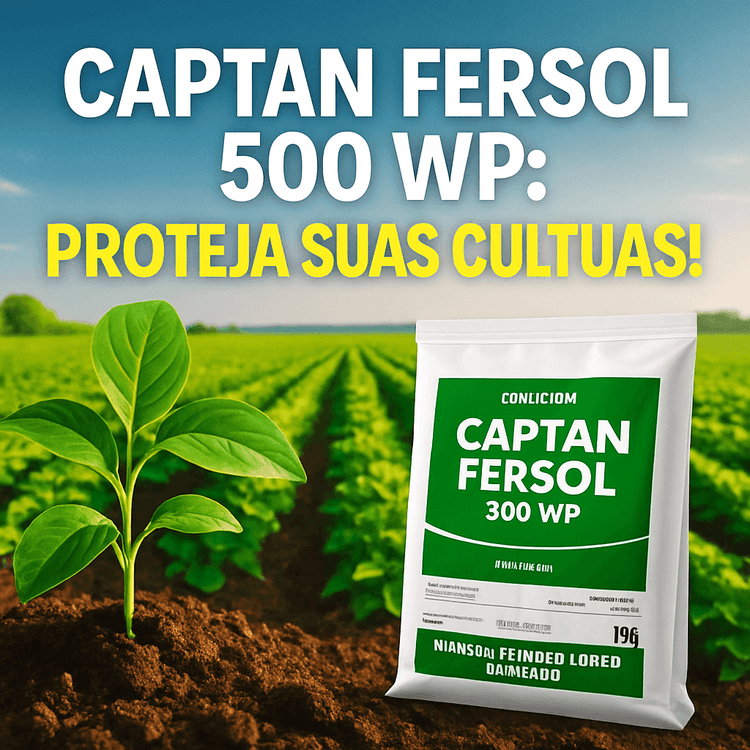 Captan Fersol 500 WP: Um Guia Completo para o Uso de Fungicidas em Culturas Agrícolas