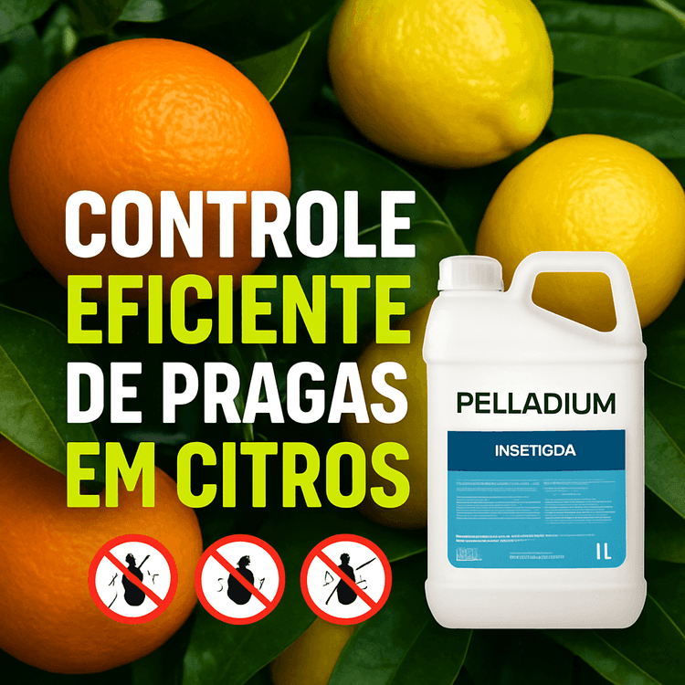 Controle Eficiente de Pragas com Pelladium: A Solução para Culturas de Citros