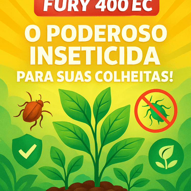Fury 400 EC: O Inseticida Eficaz para o Controle de Pragas Agrícolas