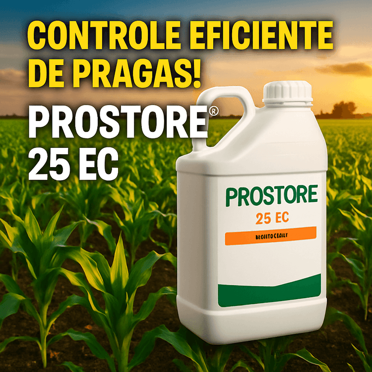 Eficácia do PROSTORE® 25 EC: Uma Solução Inovadora para o Controle de Pragas em Grãos Armazenados
