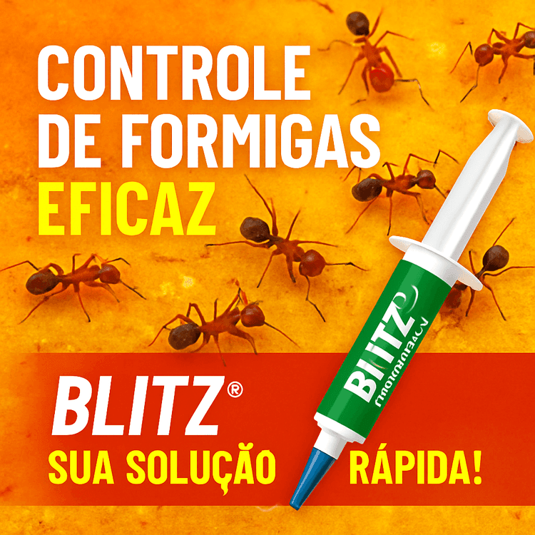 Controle Eficaz de Formigas: Um Guia Completo sobre o Inseticida Blitz®