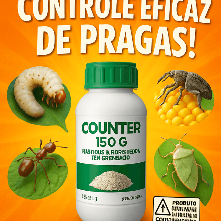 Controle Eficaz de Pragas com Counter 150G: Um Guia Completo