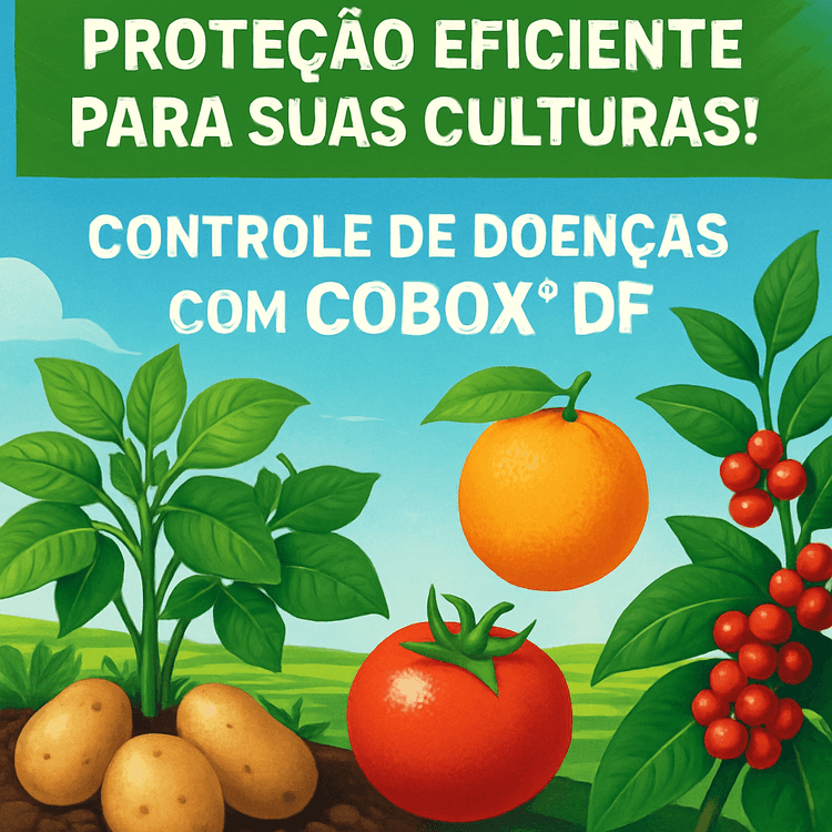 Cobox® DF: Eficácia e Segurança no Controle de Doenças em Culturas Agrícolas