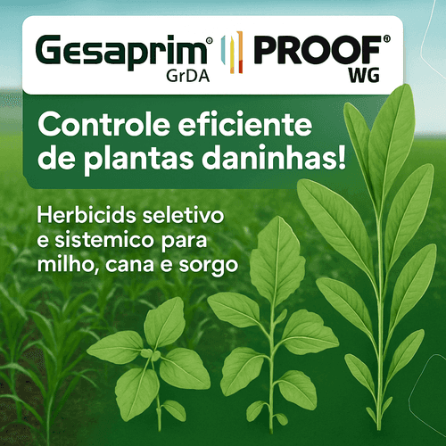 Guia Completo para o Uso Seguro e Eficaz do Herbicida GESAPRIM® GrDA; PROOF® WG