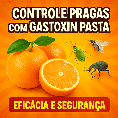 Controle Eficiente de Pragas em Citros: Aplicação do Gastoxin Pasta