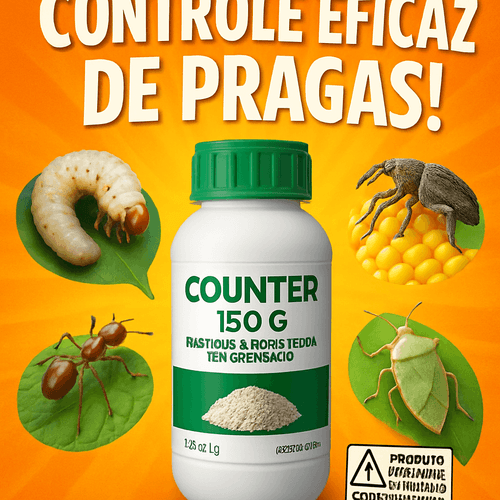Controle Eficaz de Pragas com Counter 150G: Um Guia Completo