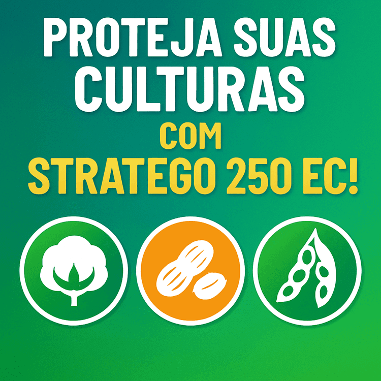Controle Eficiente de Doenças na Agricultura: Utilização do STRATEGO 250 EC