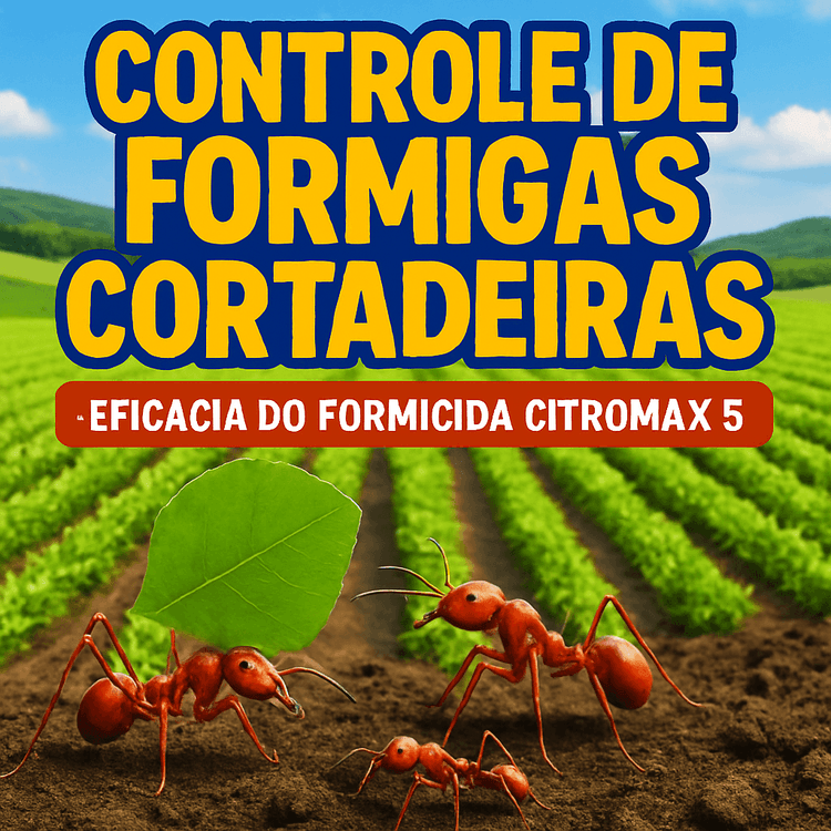 Controle Eficaz de Formigas Cortadeiras: Formicida Granulado Citromax S