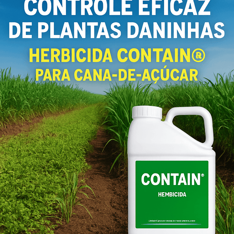 Contain®: Herbicida Sistêmico à Base de Imazapir para Controle Seletivo na Cana-de-açúcar