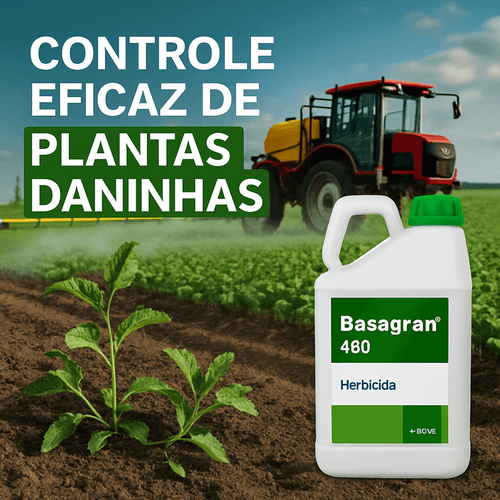 Basagran® 480: Herbicida Seletivo à Base de Bentazona para Controle de Plantas Daninhas