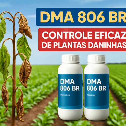 DMA 806 BR: Guia Completo sobre o Herbicida Seletivo e seus Usos Agrícolas