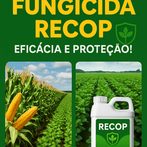 Controle Eficiente de Doenças em Culturas Agrícolas: O Uso do Fungicida RECOP